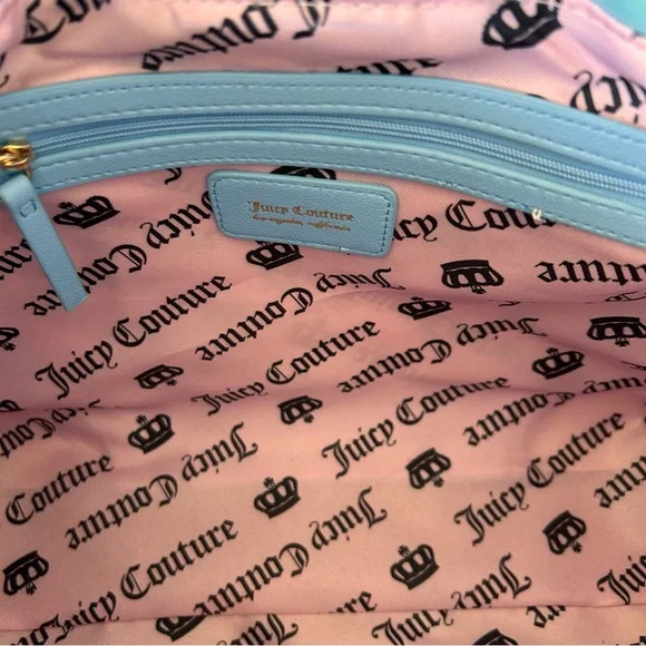 Juicy couture Retro Daydreamer Blue with strawberries Y2K - Picture 6 of 6